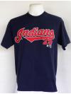 เสื้อยืดเบสบอลทีม Indians THOME No.25 ไซส์ M รอบอก 42 นึ้ว