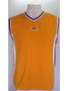 เสื้อซ้อมบาส NBA Los Angeles Lakers สีเหลือง ไซส์ XL