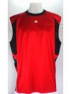 เสื้อบาสเกตบอล ADIDAS สีแดงดำ ไซส์ XL