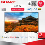 SHARP Google TV 4K Ultra HD รุ่น 4T-C65FJ1X ขนาด 65นิ้ว
