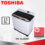 เครื่องซักผ้า 2 ถัง รุ่น VH-H120WT 11 kg.