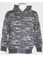 เสื้อ jacket SCOMMESSA ลายพราง มีฮู้ด ไซส์ L รอบอก 48 นิ้ว