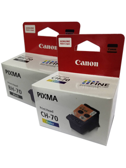 Canon Print Head BH-70 Back + CH-70 Color