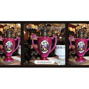 ตะเกียงแอนทีค (antique lantern)