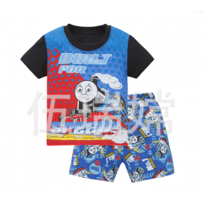 ชุดนอนเด็กเล็ก แขนสั้น ขาสั้น Size 2T,3T