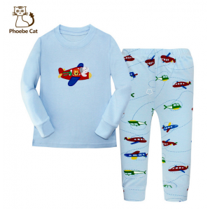 ชุดนอนเด็กเล็ก แขนยาว ขายาว Size 2T,3T