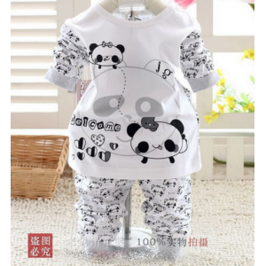 ชุดนอนเด็กเล็ก แขนยาว ขายาว Size 55,60