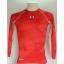 เสื้อรัดกล้ามเนื้อ UNDER ARMOUR แขนยาวลายพราง สีแดง ไซส์ S