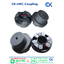 HRC Coupling ยอยยาง 6 แฉก พร้อมกลึงรูสวมเพลา + เซาะร่องลิ่ม + เจาะยึดตัวหนอน ตามแบบที่ลูกค้าต้องการ