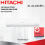แอร์ Hitachi 20,100 BTU Non-Inverter รุ่น RAC/RAS-NH18CLT