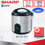 หม้อหุงข้าว Sharp 2.2 ลิตร อุนทิพย์ เคลือบเทปลอน รุ่น KS-R23ST