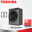 เครื่องซักผ้า Toshibaฝาหน้า 8 KG. รุ่น TWD-BH90W4