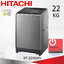 เครื่องซักผ้า Hitachi Ultra Stream Wash 1 ถัง 22 กก. รุ่น SF-220XWV