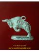 วัวธนูลอยองค์ เนื้อสัมฤทธิ์ชุบเงินพ่นทราย หลวงปู่คีย์ วัดศรีลำยอง จ.สุรินทร์