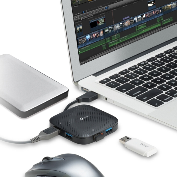 UH400 USB 3.0 4-Port Portable Hub