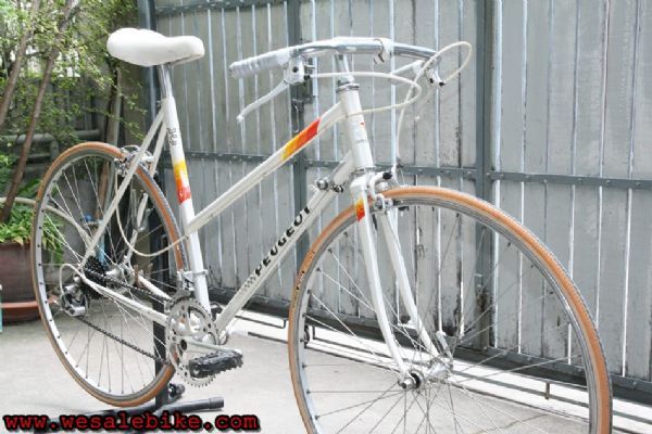 จักรยานโครโมลี่ สับถัง Peugeot อะไหล่Shimano600 ไซส์ M