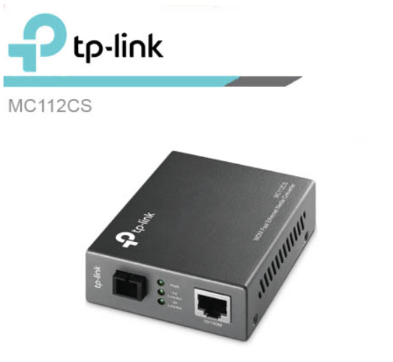 Media Converter รุ่น MC112CS