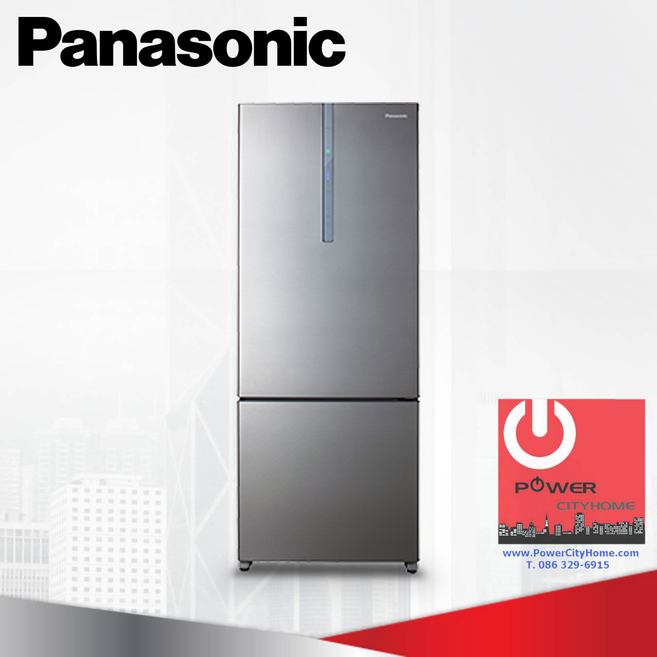 ตู้เย็น Panasonic 14.6 คิว Inverter รุ่น NR-BX468XS