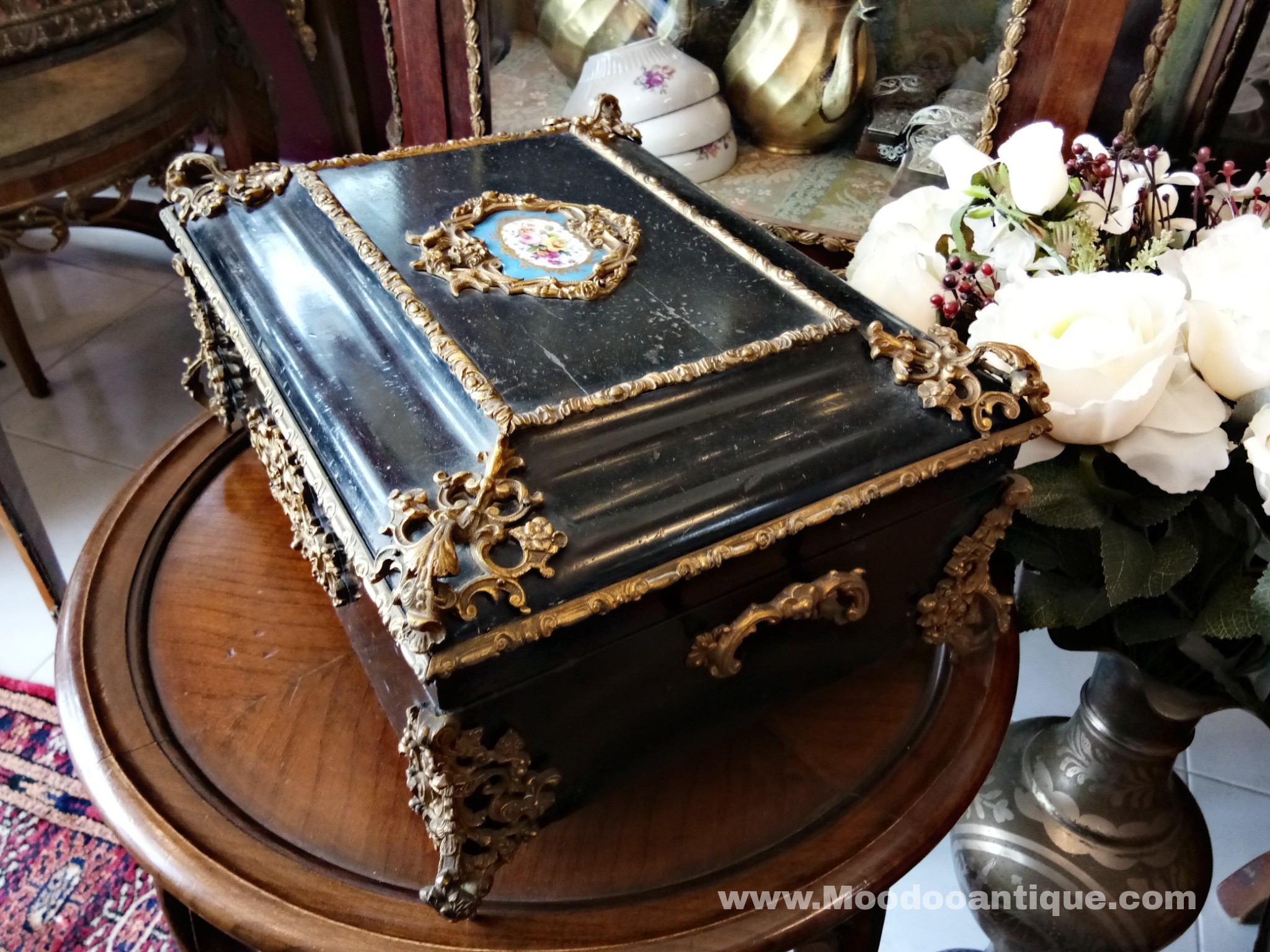 Antique French Sevres Box