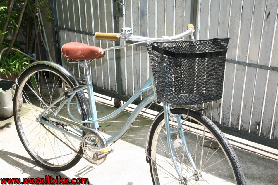 จักรยานแม่บ้าน ล้อ27นิ้ว ล้อAraya บังโคลนสแตนเลส