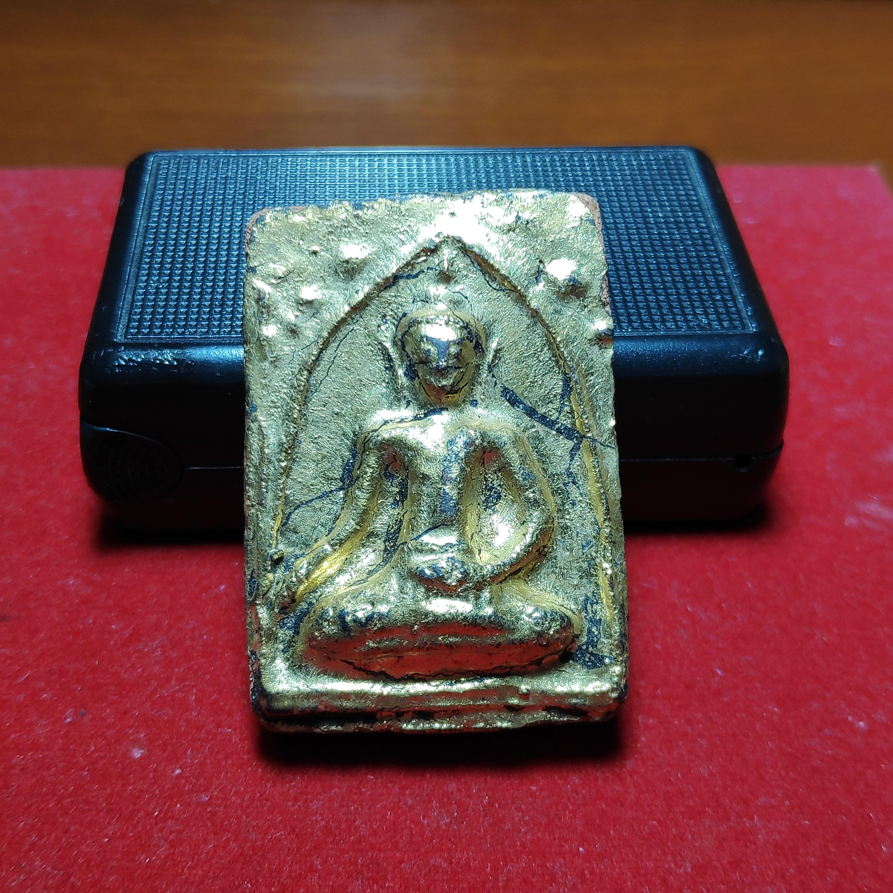 พระเเผงตัดปางมารวิชัยกรุวัดกระชายเนื้อดิน จ.อยุธยา