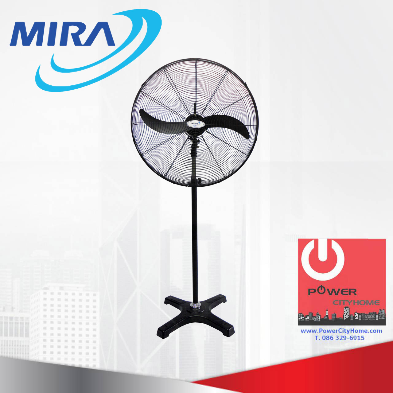 พัดลมตั้งพื้นอุตสาหกรรม Mira 30" รุ่น MC-305S