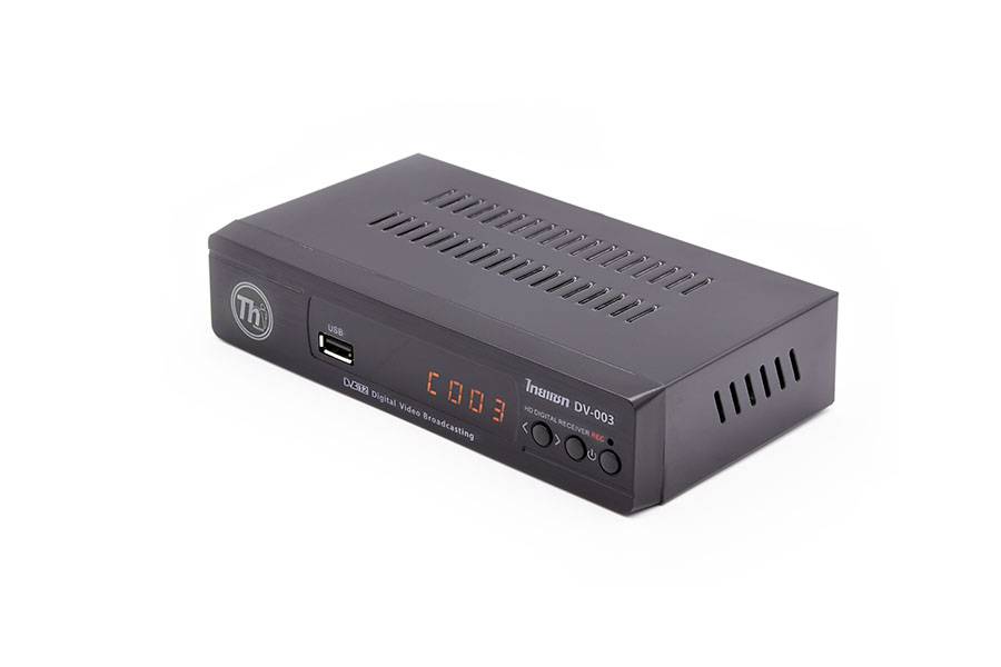 กล่องดิจิตอลทีวี Thaisat DV-003 (ใช้งานกับ เสาอากาศ ได้ทุกรุ่น)