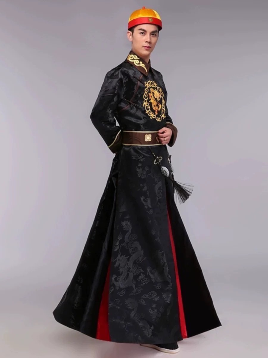ชุดฮ่องเต้ราชวงค์ชิงสีดำ รหัส HN 188