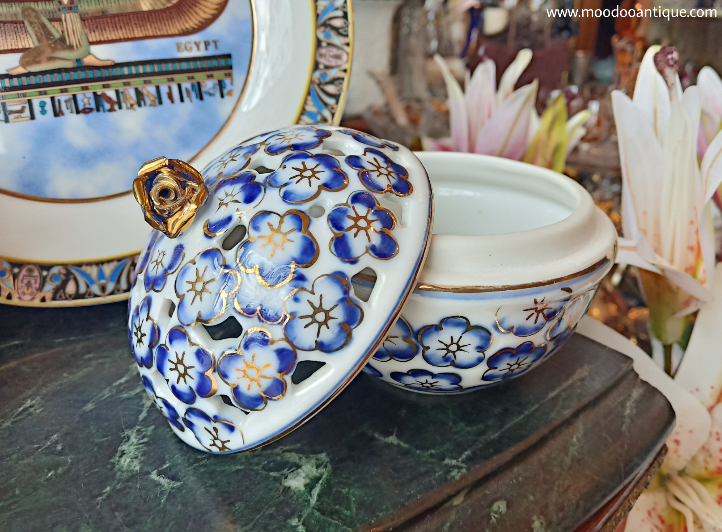 Royal porcelain blue & white