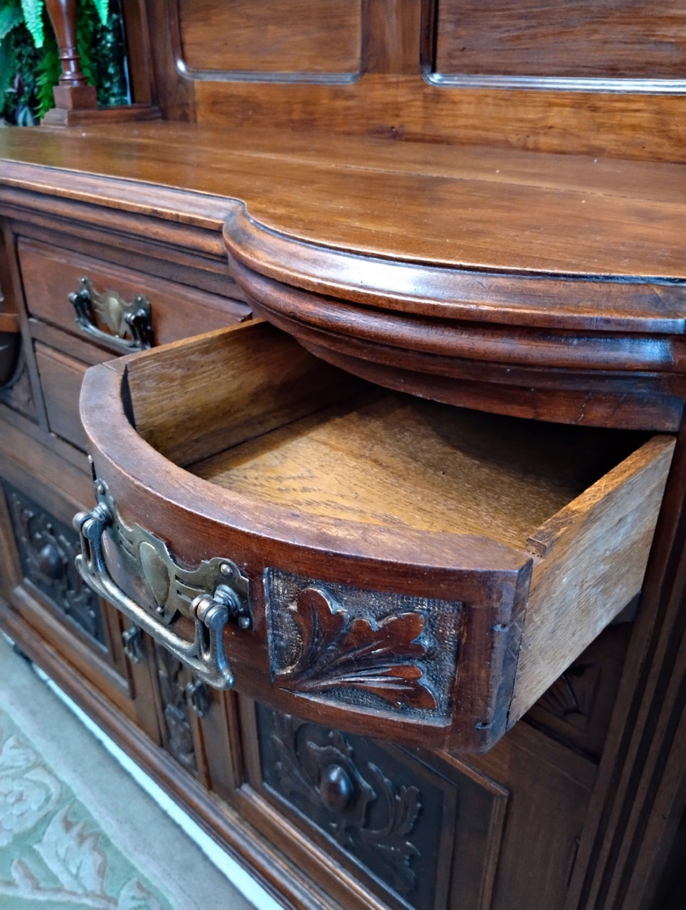 ตู้โชว์ไม้โอ๊ค