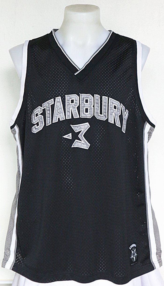 เสื้อบาส STARBURY No.3 สีดำ ไซส์ XL