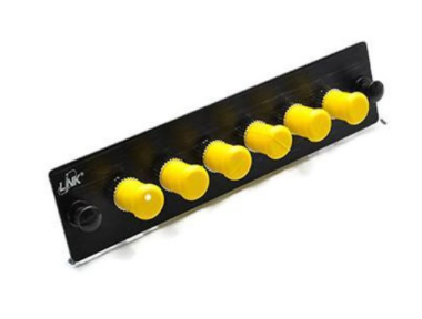 UF-2188SM/ INTERLINK/ FIBER OPTIC SNAP-IN ADAPTER PLATE