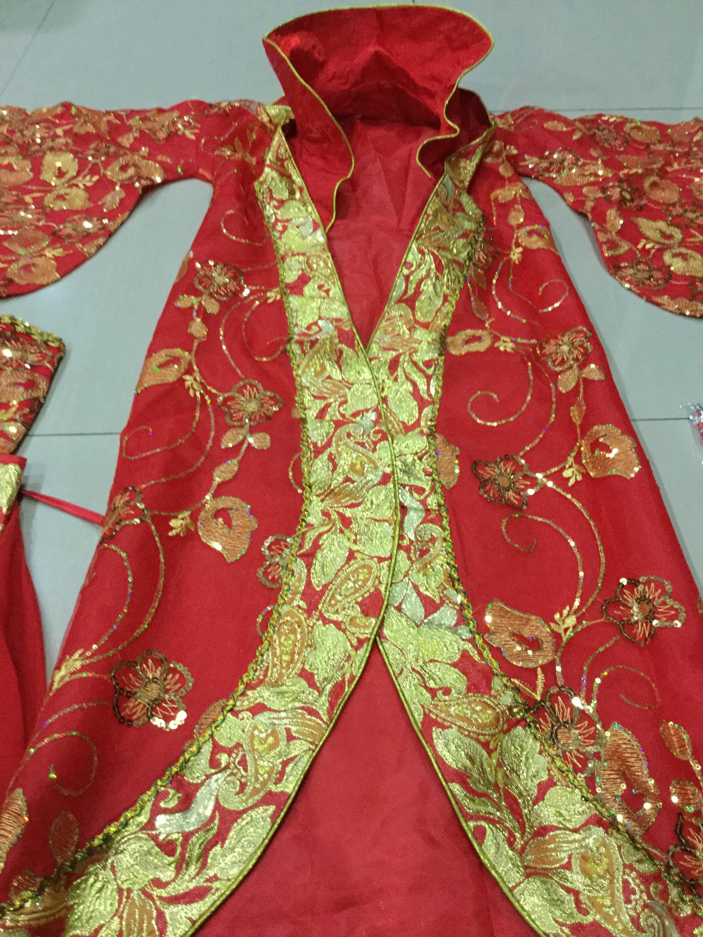 ชุดองค์หญิงราชวงศ์ถัง สีแดง. รหัสFIN 158 สินค้าพร้อมส่ง