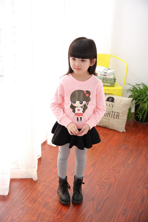 เสื้อยืดเด็กแขนยาว Size 100,140