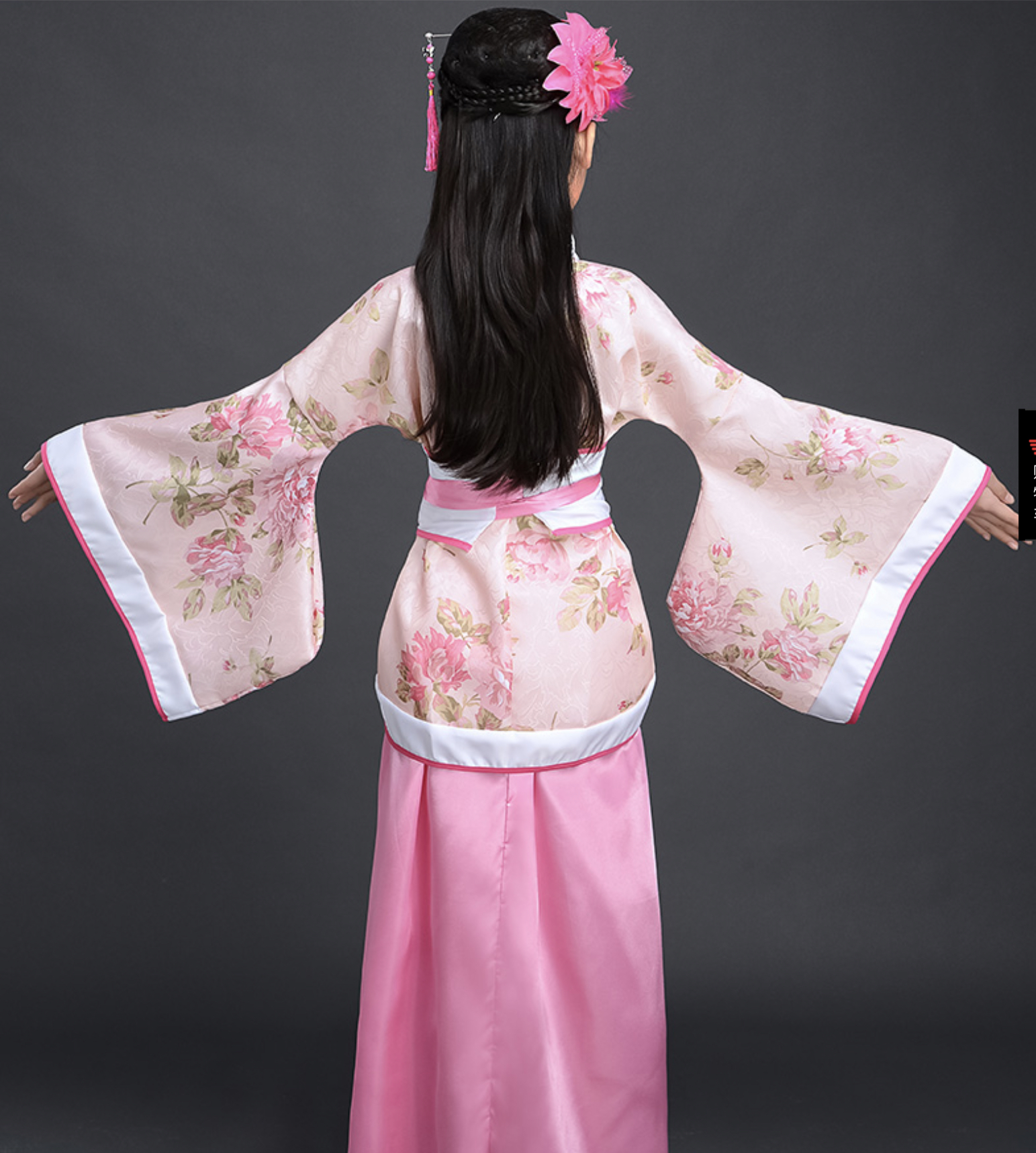 ชุดจีนฮั่น สีชมพู รหัส FH 30 สินค้าพร้อมส่ง