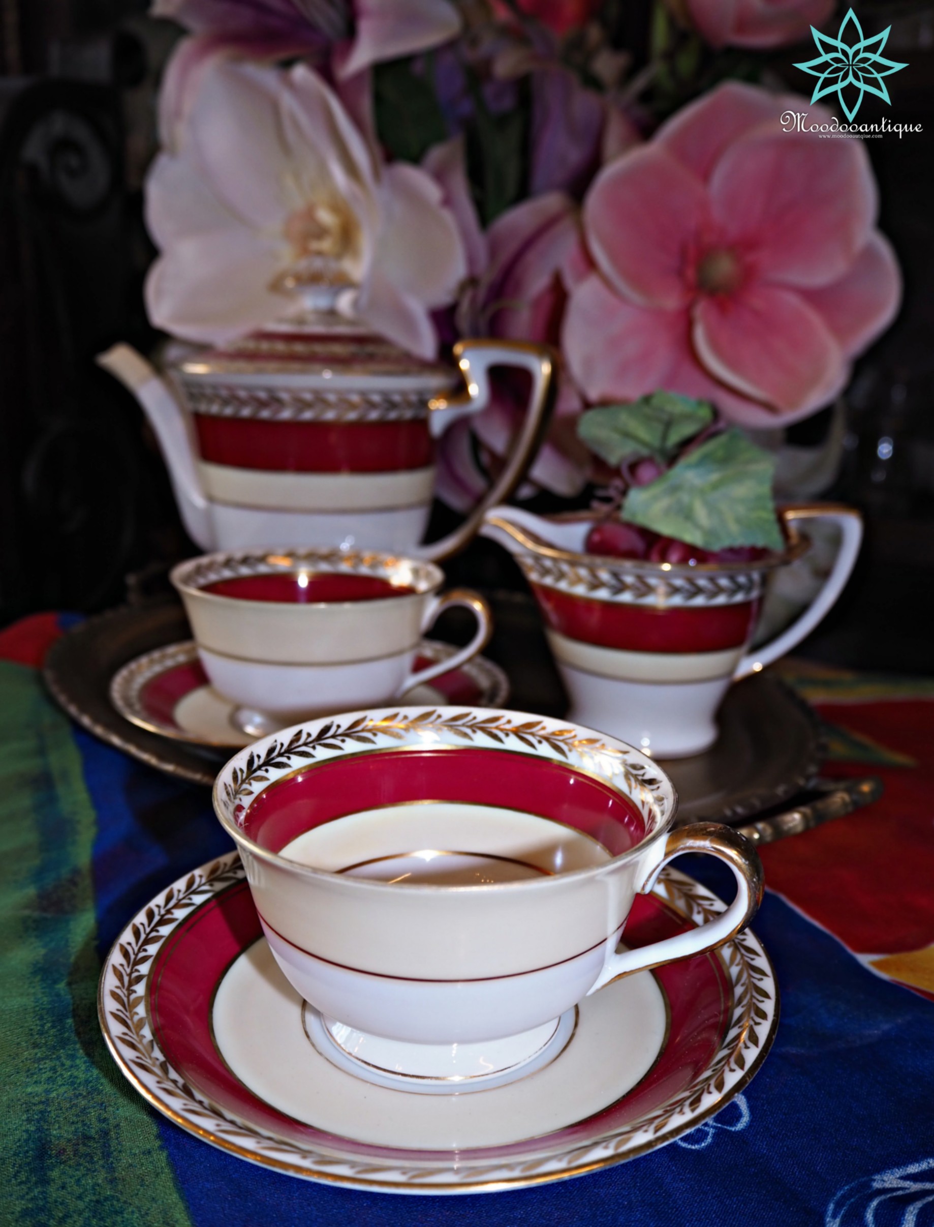 ชุดเสริฟชากาแฟ NORITAKE JAPAN