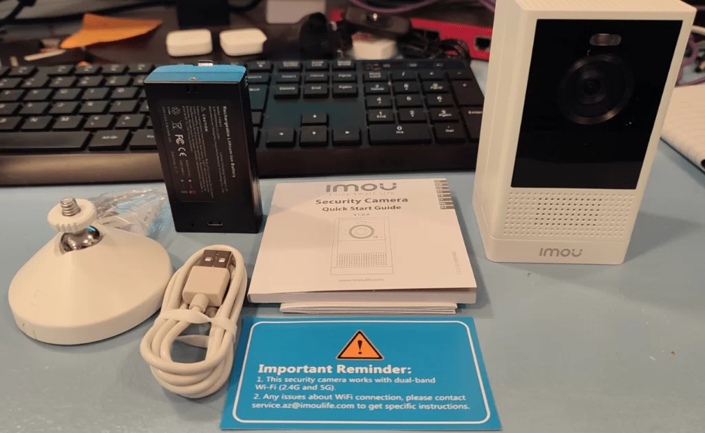 IMOU Cell 2 4MP Battery Camera (White)