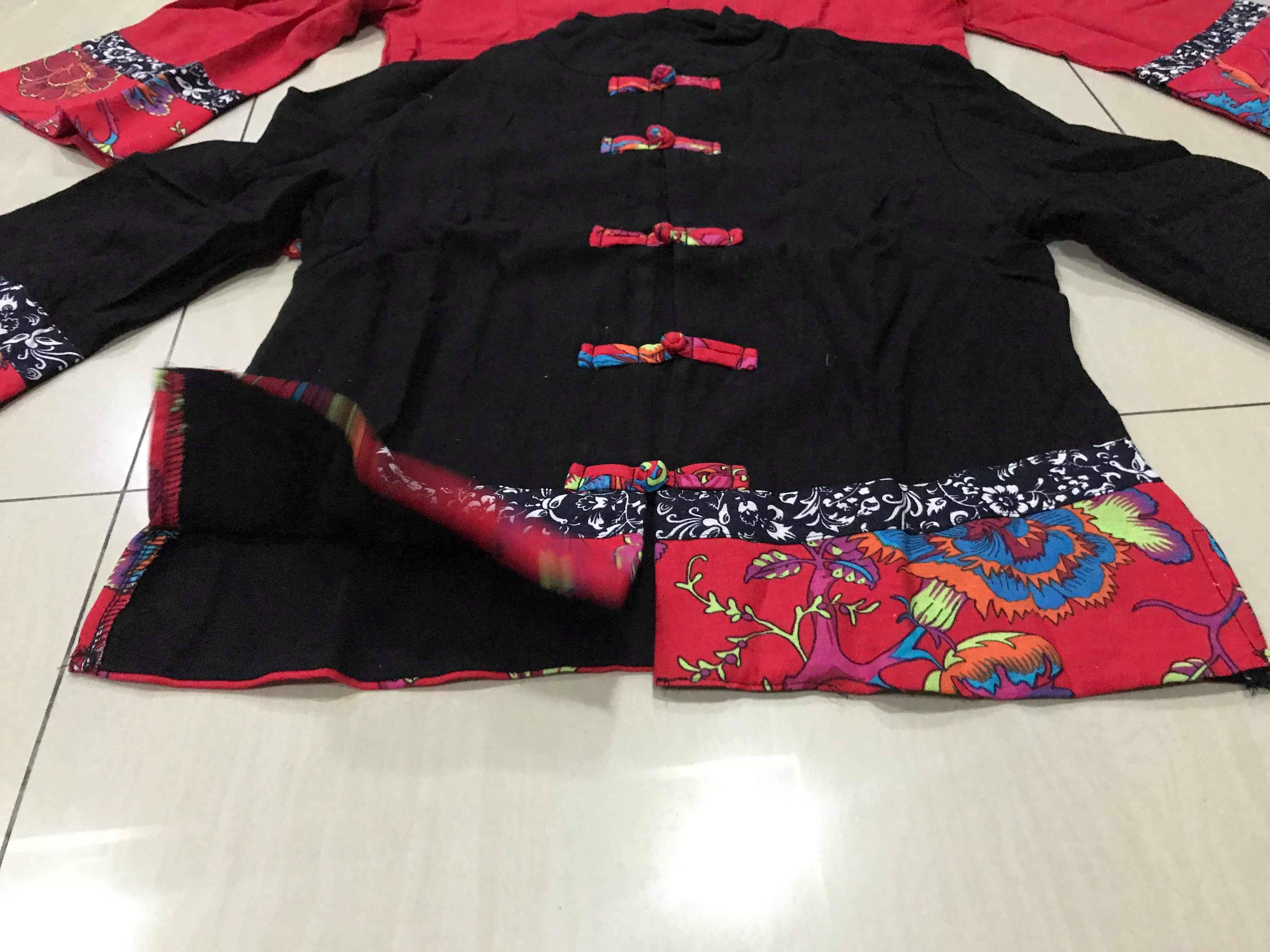 เสื้อผ้าฝ้ายสีดำ รหัส BA62