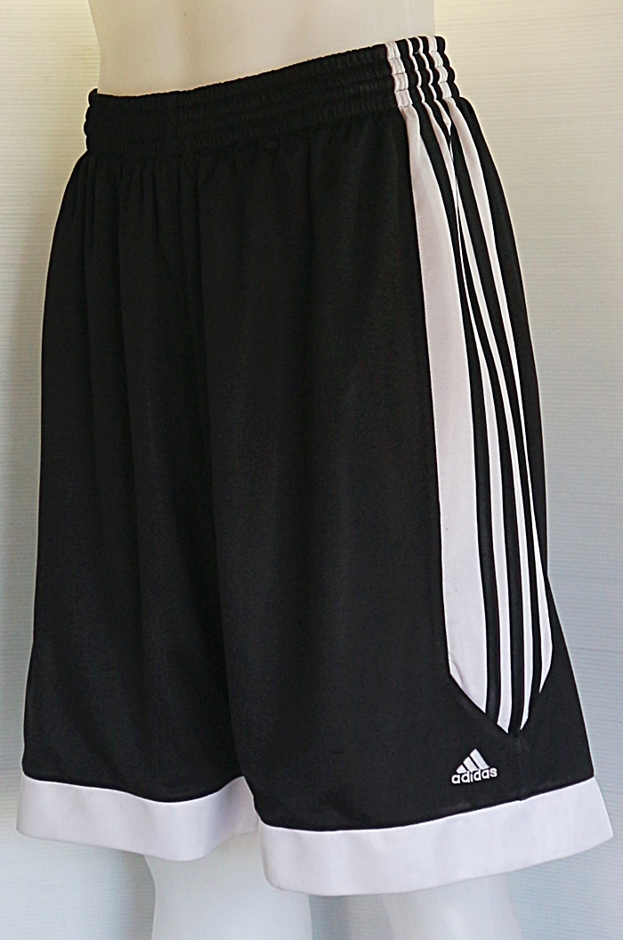 กางเกงบาส ADIDAS สีดำขาว ไซส์ L