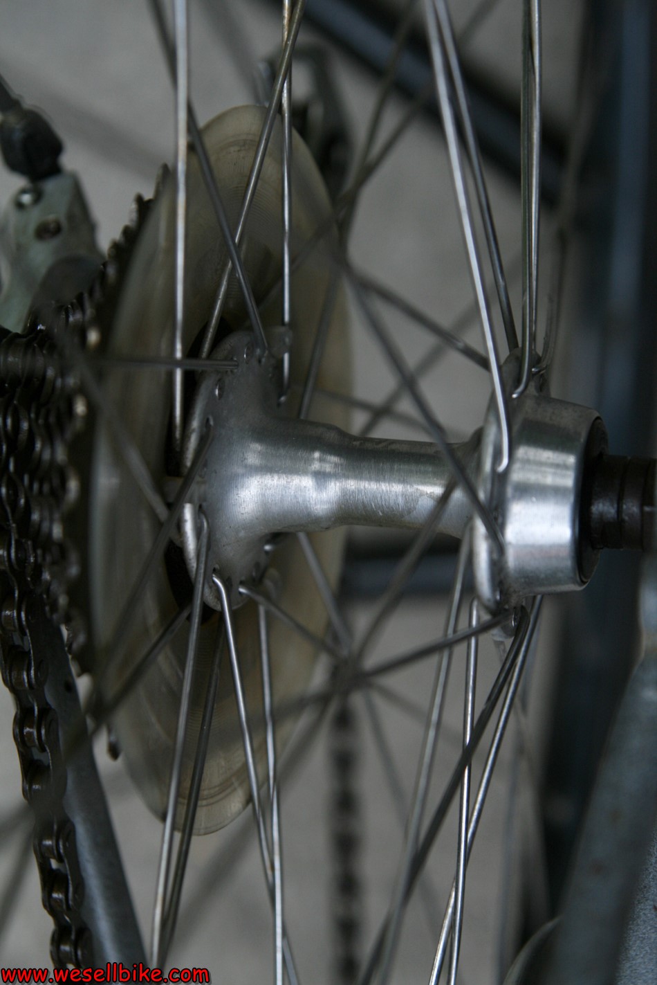 จักรยานพับ Miyata ล้อ700C สีเทาระเบิด