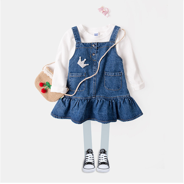 เอี๊ยมกระโปรงเด็ก Size 120