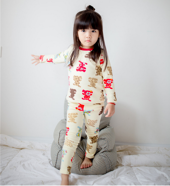 ชุดเด็กหนานุ่มอุ่นสบาย Size 100,110,120,130