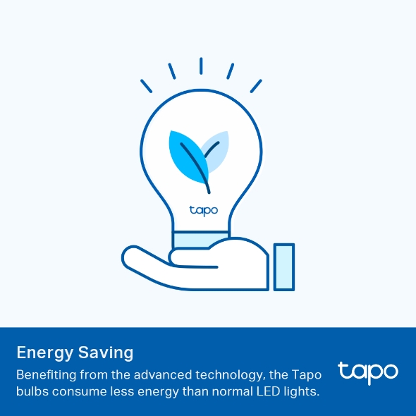Tapo L510E Smart Wi-Fi Light Bulb, Dimmable