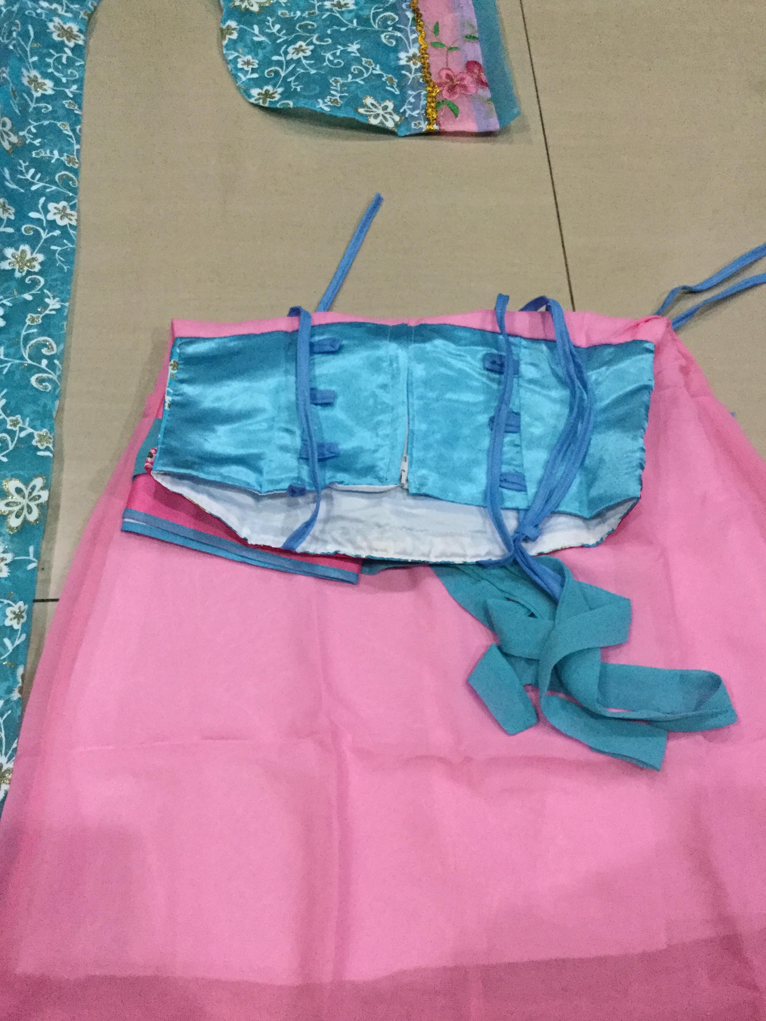 ชุดนางฟ้า เด็ก. สีฟ้า รหัส BL 100 สินค้าพร้อมส่ง