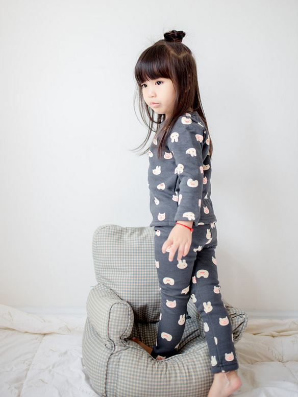 ชุดเด็กหนานุ่มอุ่นสบาย Size 100,110,120,130