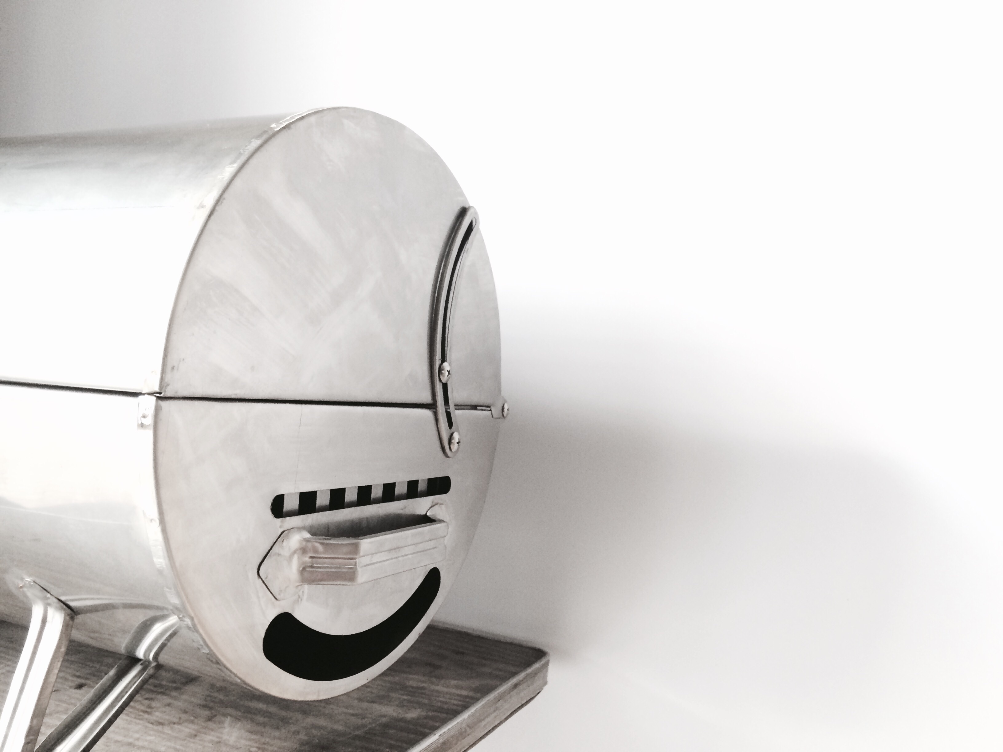 เตาอบสแตนเลสไร้ควัน ชายเล็ก ขนาด 55 ซม.