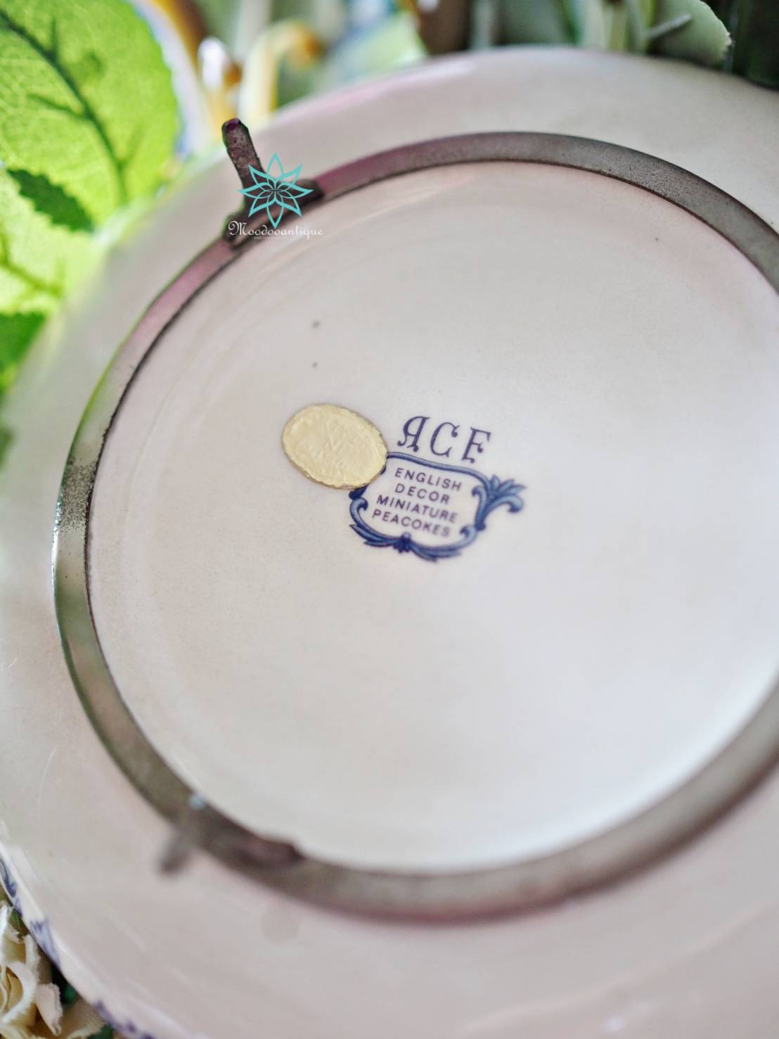 ที่เขียบุหรี่ขอบเงินอังกฤษ