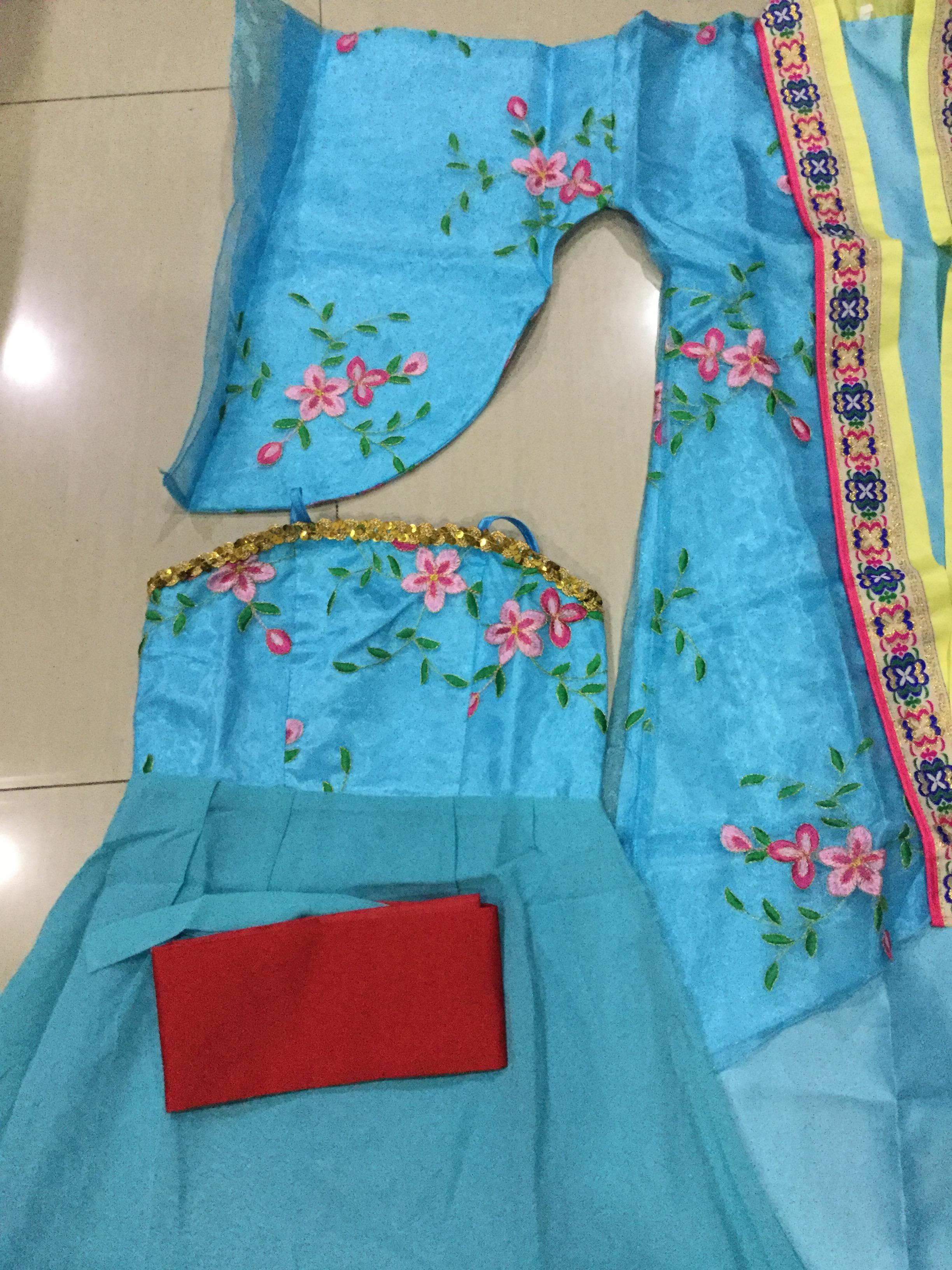 ชุดเจ้าหญิง สีฟ้า รหัส PIN 135สินค้าพร้อมส่ง