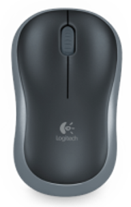 WIRELESS MOUSE (เม้าส์ไร้สาย) M185_CORDLESS_MS_BK
