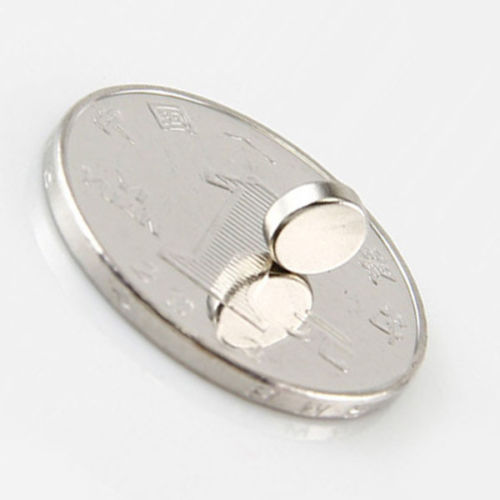 แม่เหล็กติดถ่านขนาด 5X1mm (10 ชิ้น)
